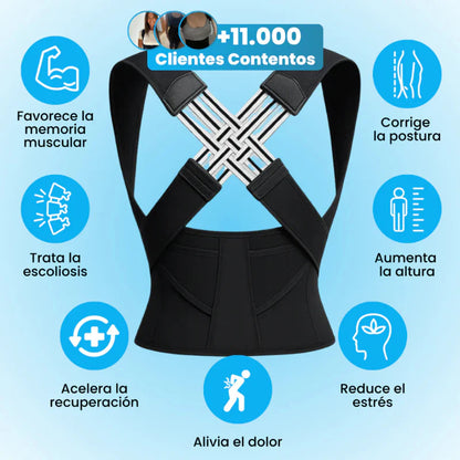 CORRECTOR DE POSTURA ORTOPEDICO - Cervirelax™